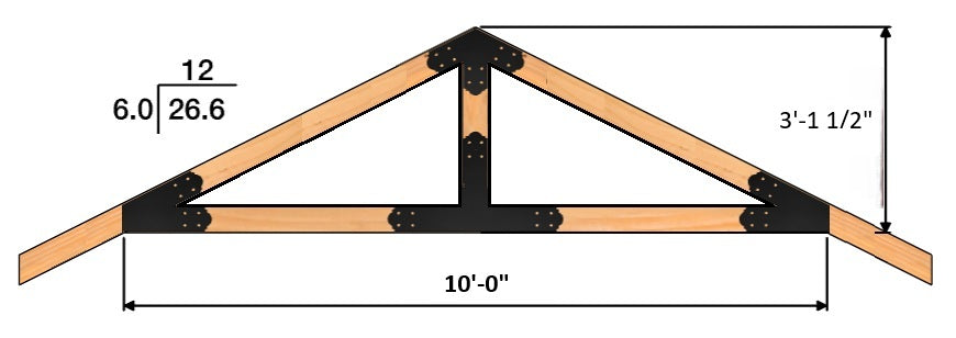 Mustang Timber Truss M4TT6-10